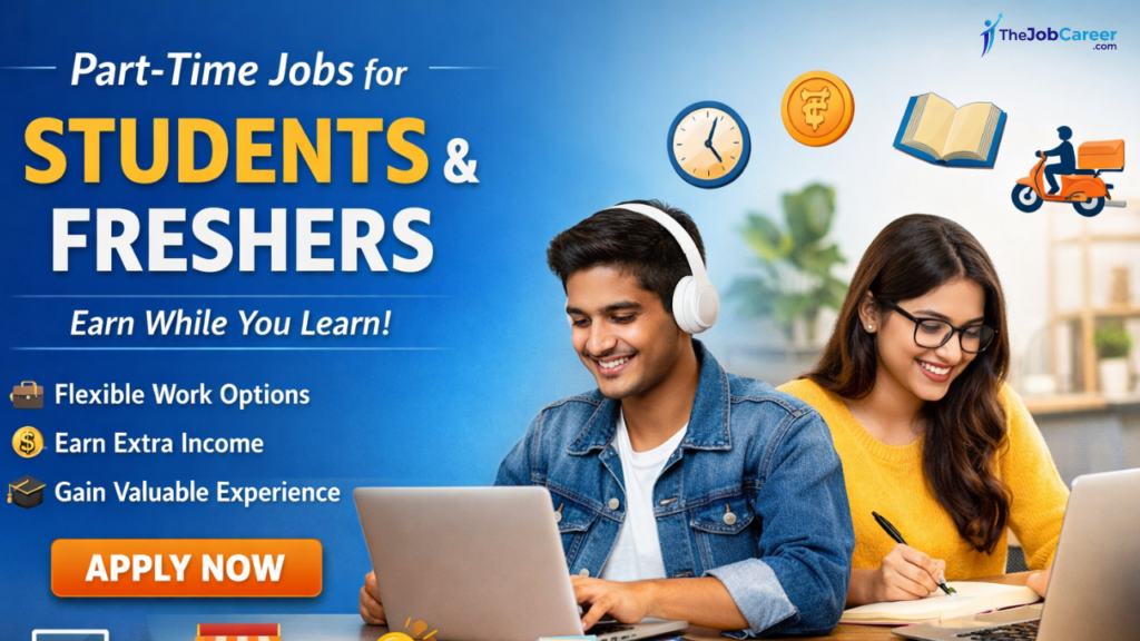 Part-Time Jobs for Students & Freshers: Best Opportunities to Earn While Learning in 2025